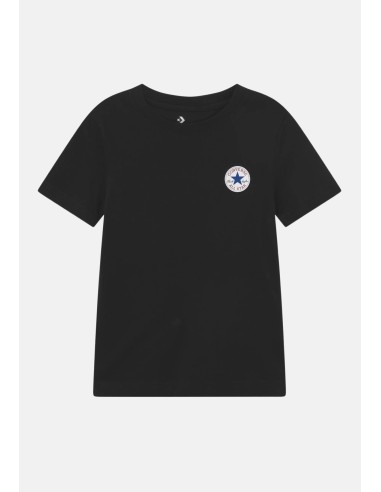 Converse Printed Jungen T-Shirt – Schwarz