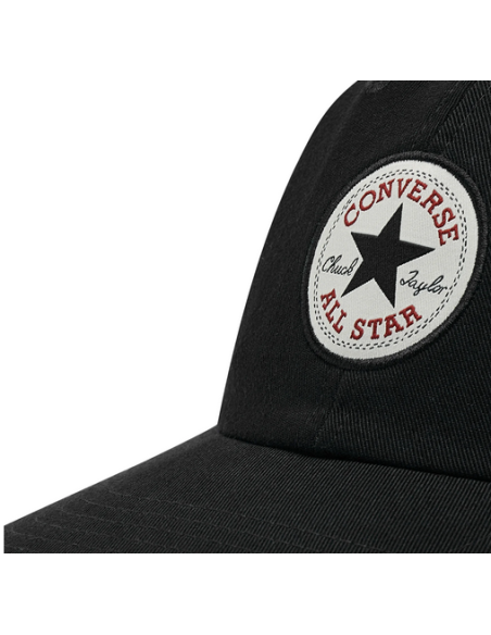 Converse Unisex All Star Patch Baseballmütze – Schwarz