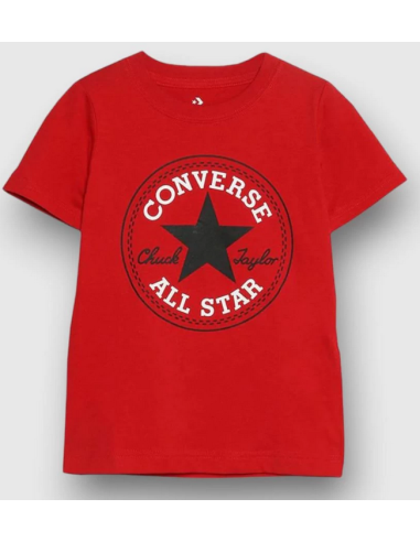 Converse Chuck Patch Jungen T-Shirt – Rot