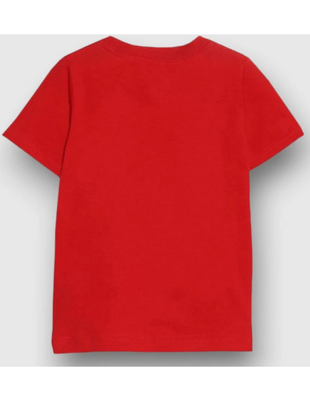 T-shirt Ragazzo Converse Chuck Patch - Rosso