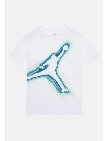 T-shirt Ragazzo Jordan Air Heatmap Jumpan - Bianco