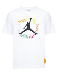 T-shirt ragazza Jordan Fuel Up Cool Down - Bianco