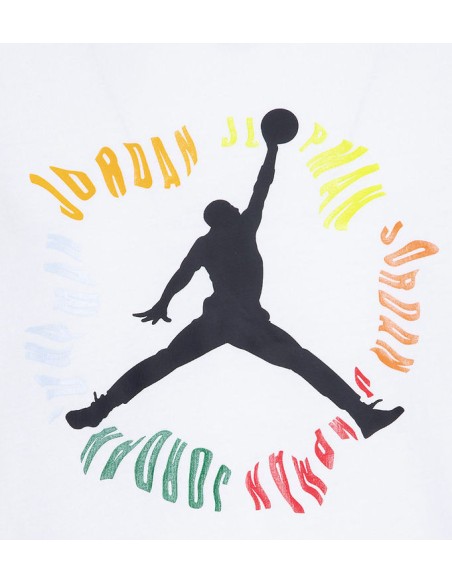 T-shirt ragazza Jordan Fuel Up Cool Down - Bianco