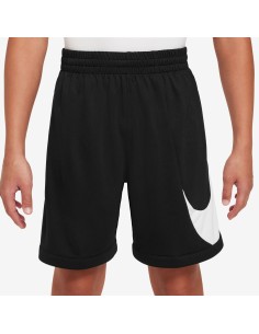 Short Nike Swoosh pour Garçon - Noir