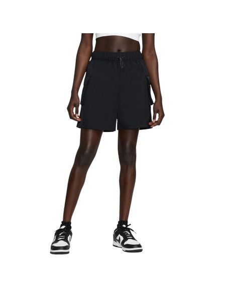 Pantaloncino Donna Nike NSW Essential - Nero