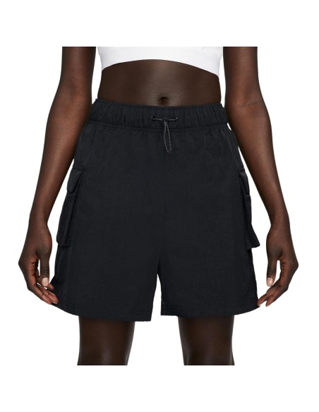 Nike NSW Essential Damen-Shorts – Schwarz