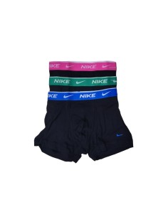 Three Boxer Nike Everyday Cotton Stretch - negro