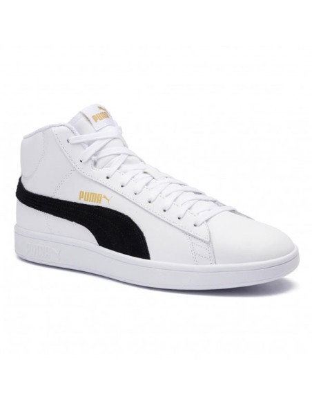 Puma Smash v2 Mid men's running shoes - White