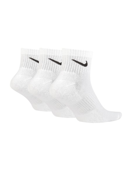 Tre Paia di Calze Nike Everyday Cushion - Bianco