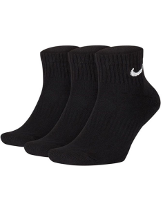 Tre Paia di Calze Nike Everyday Cushion - Nero