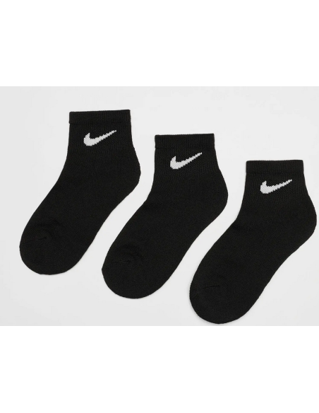 Trois paires de chaussettes Nike Basic Pack - Noir