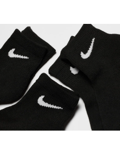 Trois paires de chaussettes Nike Basic Pack - Noir 2