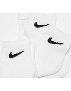 Tre Paia di Calzini Nike Basic Pack Ankle - Bianco 2