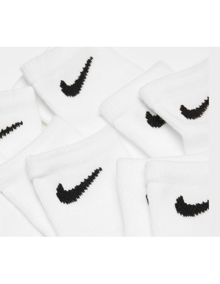 Six paires de chaussettes Nike Basic Pack - Blanc