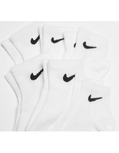 Sei Paia di Calzini Nike Basic Pack Ankle - Bianco 2