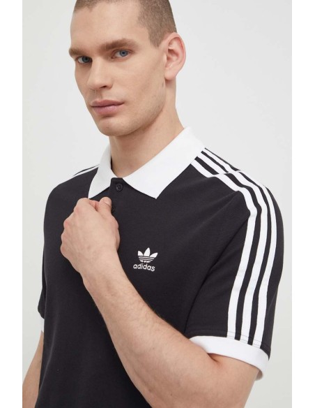 Adidas Adicolor Classics 3-Stripes Men's Polo - Black