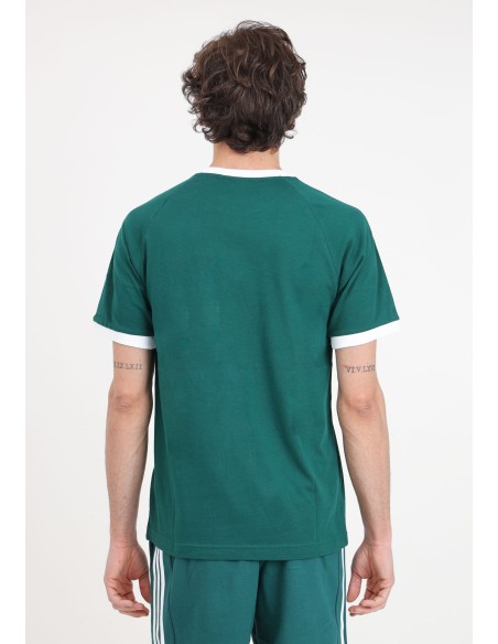 T-shirt Homme Adidas Adicolor Classics 3-Stripes - Vert