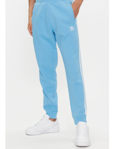 Pantalone Uomo Adidas Adicolor 3-Stripes - Azzurro