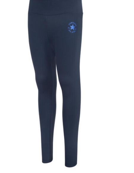 Converse Chuck Rise High Mädchen-Leggings – Blau