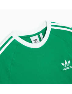 T-shirt Uomo Adidas Adicolor Classics 3-Stripes - Verde 2