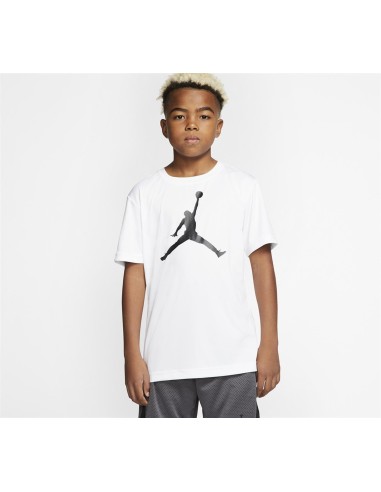 Camiseta Jordan JDB Jumpman Logo Dri-Fit Niño - Blanco