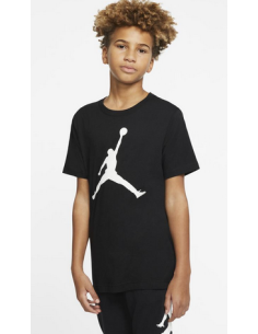 T-shirt Ragazzo Jordan JDB Jumpman Logo Dri-Fit - Nero