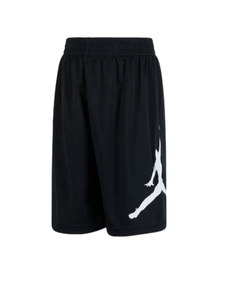 Jordan Jumpman Wrap Mesh Boy's Shorts - Black