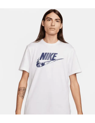 Camiseta Nike NSW Tee12MO Futura Hombre - Blanco