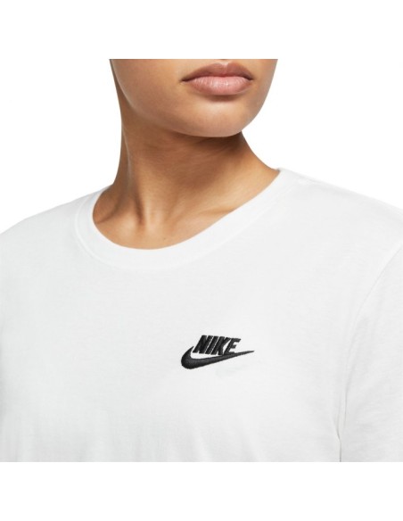 Nike Club Essentials Damen-T-Shirt – Weiß