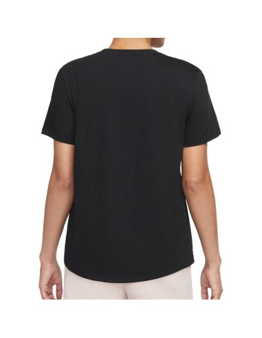 T-shirt Donna Nike Club Essentials - Nero