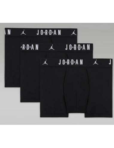 Tre Boxer Ragazzo Jordan Flight Cotton Stretch...