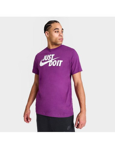 Nike SportSwear Just Do it Herren-T-Shirt – Lila