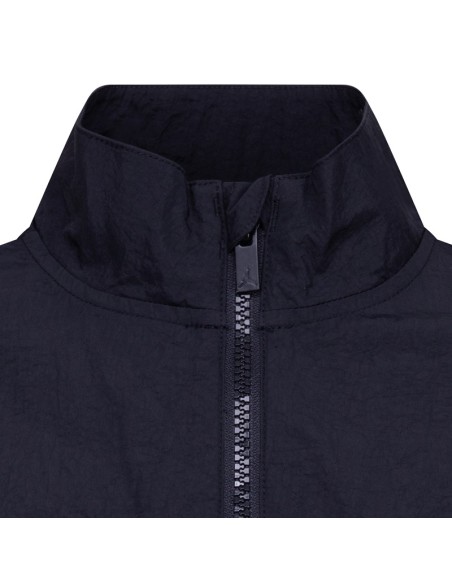 Jordan Jumpman Woven winddichte Mädchenjacke – Schwarz
