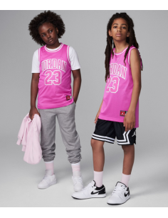 Jordan 23 Girl's Basketball Tank Top - Fuchsia 2