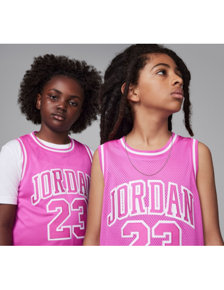 Canotta Ragazza Basket Jordan 23 - Fucsia