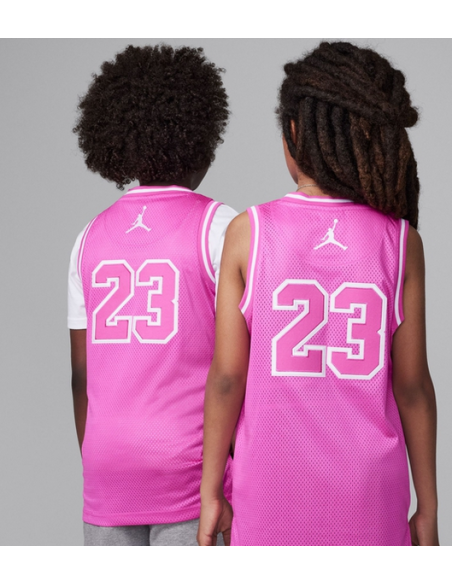 Canotta Ragazza Basket Jordan 23 - Fucsia