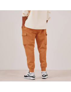 Pantalone Uomo Nike Cargo Club Fleece - Marrone 2