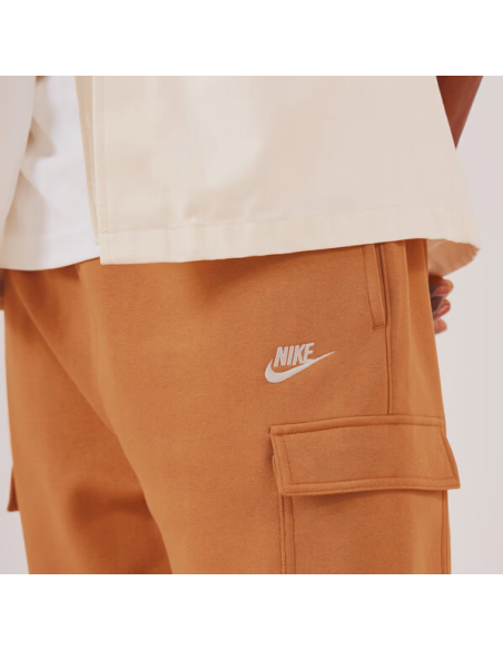 Nike Cargo Club Fleece Men's Pants - Brown