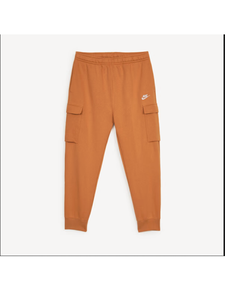 Pantalone Uomo Nike Cargo Club Fleece - Marrone