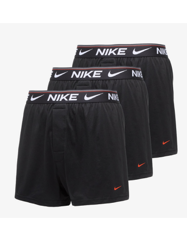 Drei Nike Ultra Comfort Dri-Fit Boxershorts – Schwarz