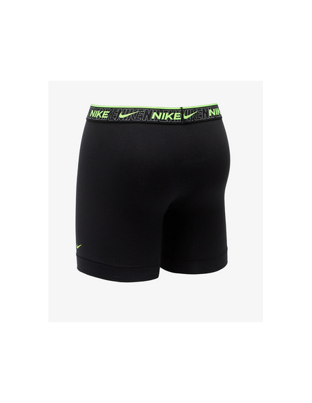 Three Nike Everyday Cotton Stretch Boxers - black