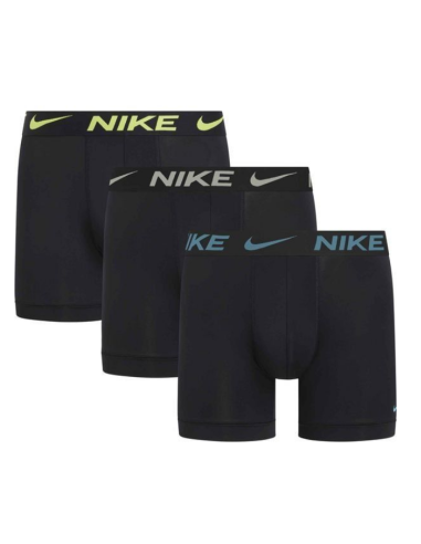 Three Nike Dri-Fit Essential Micro Men's Boxers - Black