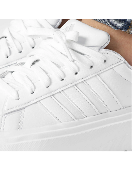Adidas Grand Court Platform Damenschuhe - Weiß