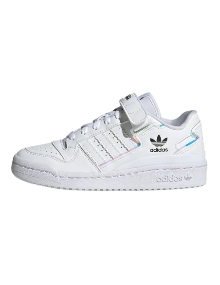 Scarpe Ragazza Adidas Forum Low - Bianco