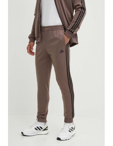 Adidas 3 Stripes Men's Tracksuit - Brown