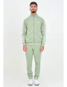 Tuta Uomo Adidas 3 Stripes - Verde