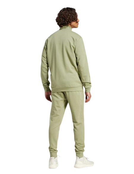 Tuta Uomo Adidas Basic 3-Stripes - Verde