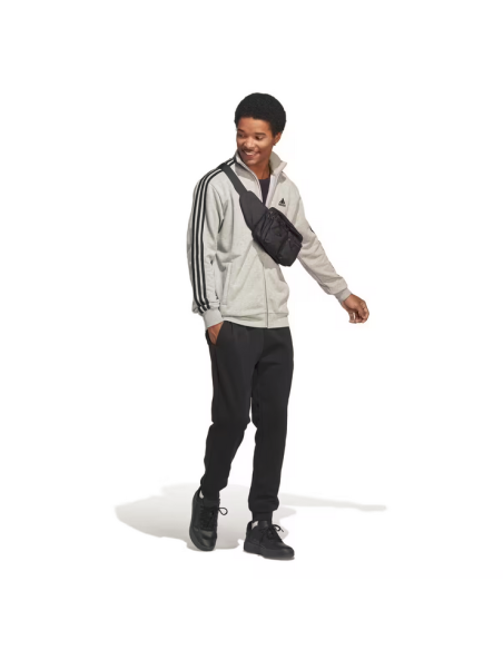Tuta Uomo Adidas 3 Stripes - Grigio/Nero