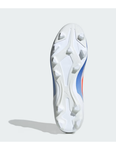 Adidas F50 Club Flexible Ground Football Boots - White/Blue