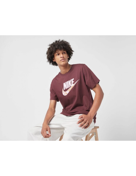 T-shirt Uomo Nike NSW Tee12MO Futura - Bordeaux